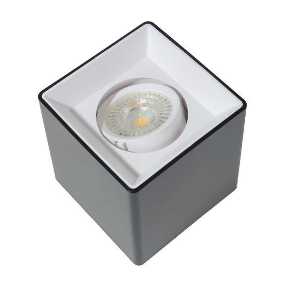 Подсветка тубус накладная AL-710/1 GU5.3 BK/WH MR16 | Зображення 1