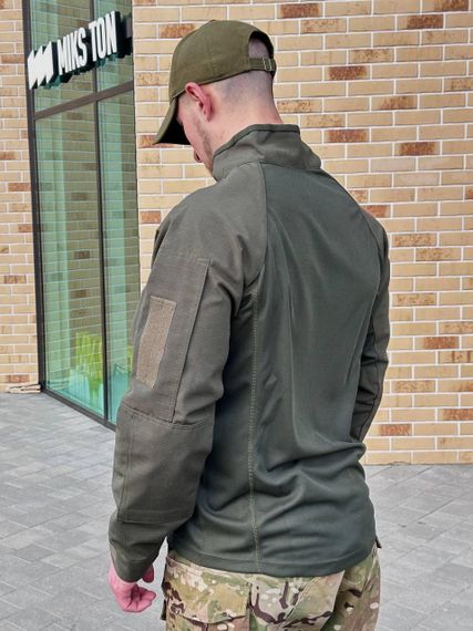 Убакс олива Military CollPass Olive , Військова сорочка . БАТАЛІ | Зображення 6