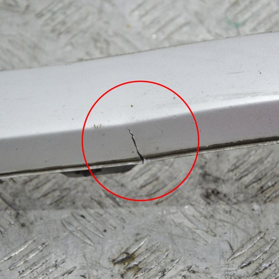 Накладка заднього бампера ліва Opel Astra H 2004-2010 Молдинг заднього бампера лівий Опель Астра Х 13138162 | Зображення 3