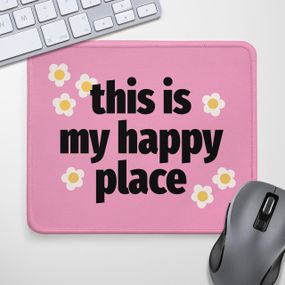 Коврик для мышки This is my happy place 24х20 см (KYL_22U047)