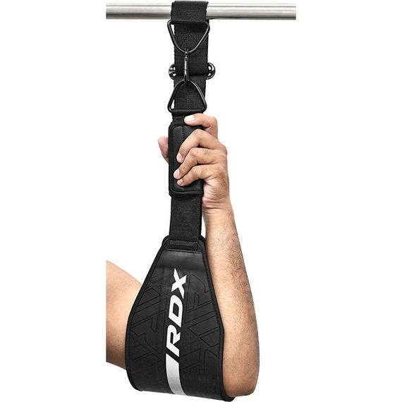 Петли подвесные (петли Береша) RDX F6 KARA Gym Workout Abs Straps Black/White | Зображення 3