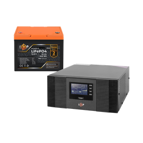 Комплект резервного живлення LogicPower B1500 + літієва (LiFePO4) батарея 640 Wh