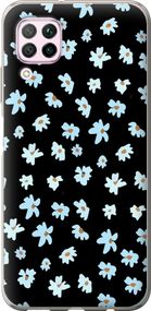 Чехол на Huawei P40 Lite Цветочный "4900u-1887-17620"