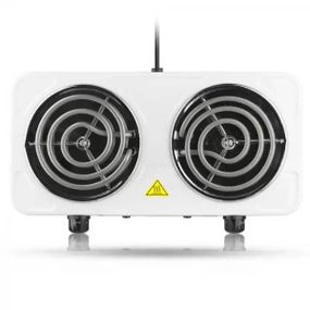 Электрическая плита на две конфорки RAF-R.8020B Белая