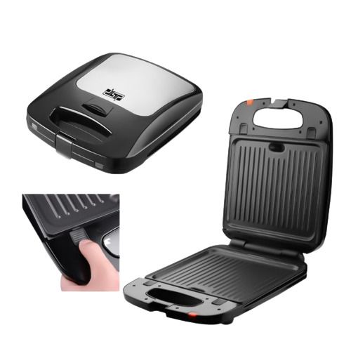 Сендвічниця електрична DSP KC1051 36х27,5х10 см антипригарна 1200 Вт чорний (lp-87440_1845) | Зображення 3