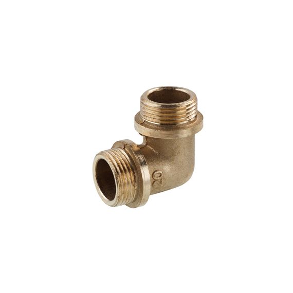 Угольник усиленный LexLine 3/4" ЗЗ латунный УК0132-В