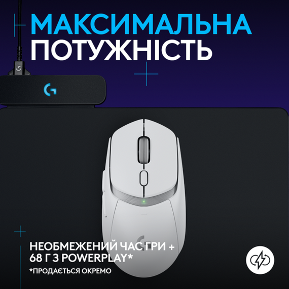 Миша Logitech G309 LIGHTSPEED White (910-007207) | Зображення 6