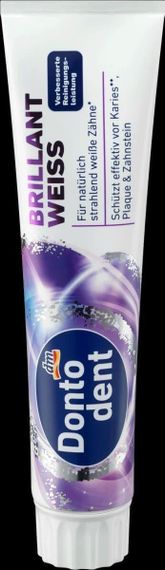 Зубна паста відбілююча "Dontodent Brillant weiss" 125 мл. Донтодент