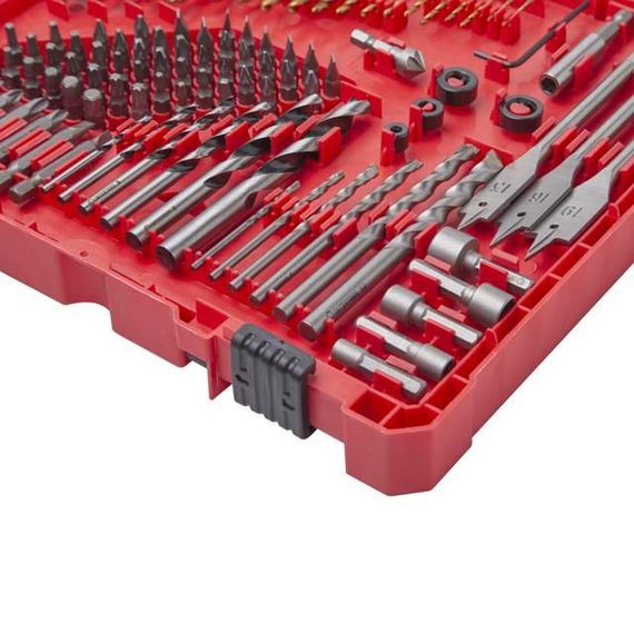 Набір свердел, дюбелів і біт 300 шт. INTERTOOL SD-00511 | Зображення 5