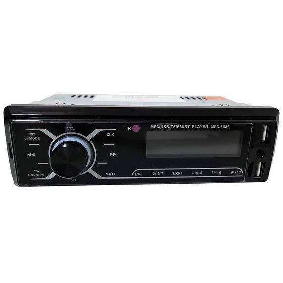 Автомобильная магнитола MP3-3885 ISO 1DIN с сенсорным дисплеем