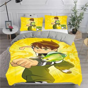 Постельное белье из плюш-велюра BEN 10 Инопланетная сила 2980 13518 215×150 см