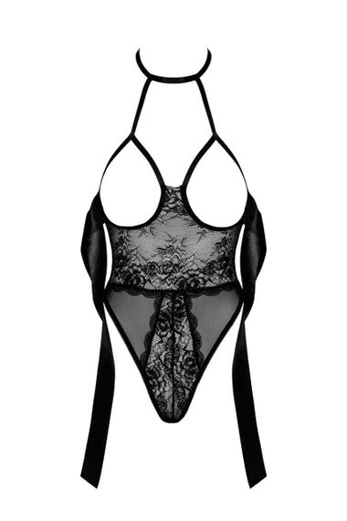 Боді Kissable Sexy Kiss Body Black S/M Sex Aura | Зображення 7