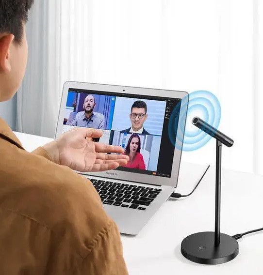 Настольный микрофон Ugreen CM379 USB Type C всенаправленный Черный | Зображення 2