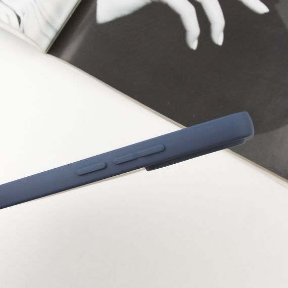 Чохол TPU GETMAN Liquid Silk Full Camera для Xiaomi Redmi Note 13 Pro 4G Синій / Midnight Blue | Зображення 2