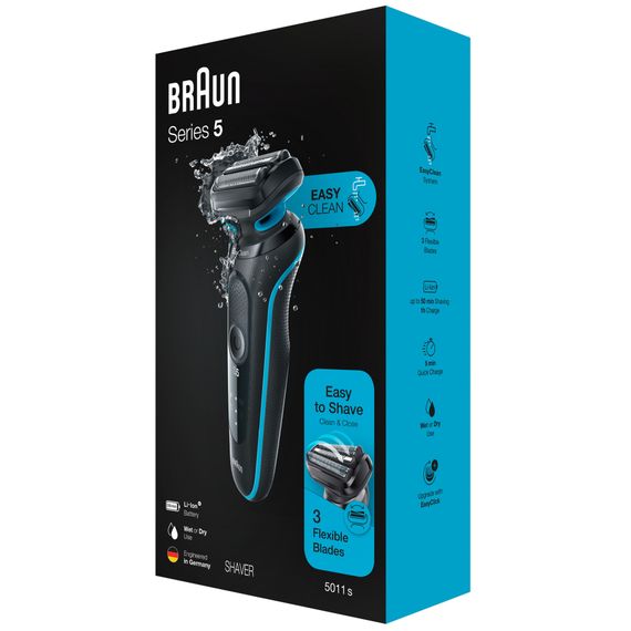 Електробритва Braun Series 5 51-M1000s BLACK / MINT | Зображення 9