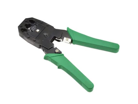 Набір інструментів для обтиску та тестування мережних кабелів RJ45/RJ11