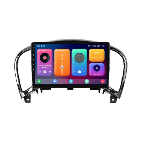 Штатна магнітола серії Cyclone C9 CPL під Nissan Juke 2010-2014 (Infiniti ESQ 2014-2019) (W1) 9 дюймів