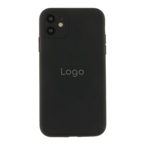 Чохол Silicone Case Full Size with Frame для iPhone 11 Колір 18.Чорний
