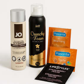 COMBO набір - Premium Massage (Intt + System JO + Pasante + Lifestyles) M