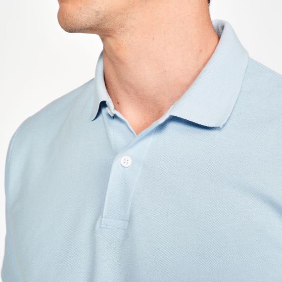 Поло чоловіче MW100 для гольфу блакитне - XXXXL | Зображення 1