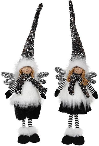 М'яка іграшка «Янгол Black&White» 20х12х75см