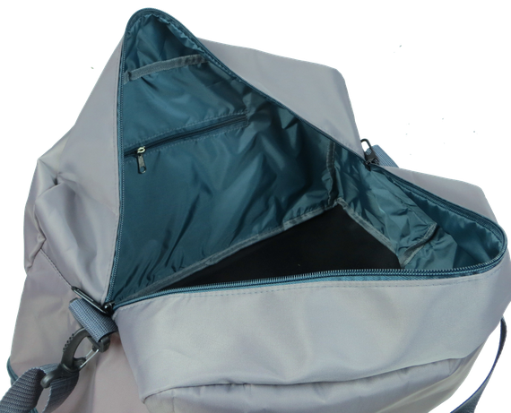 Дорожная сумка с отделом для обуви 40L Wallaby серый | Зображення 7