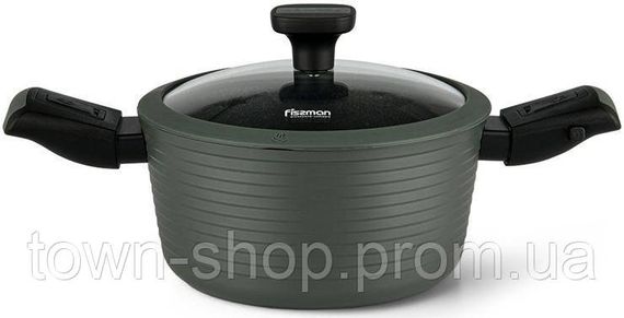 Кастрюля Fissman Brilliant 7.1л со съемными ручками FN-14383