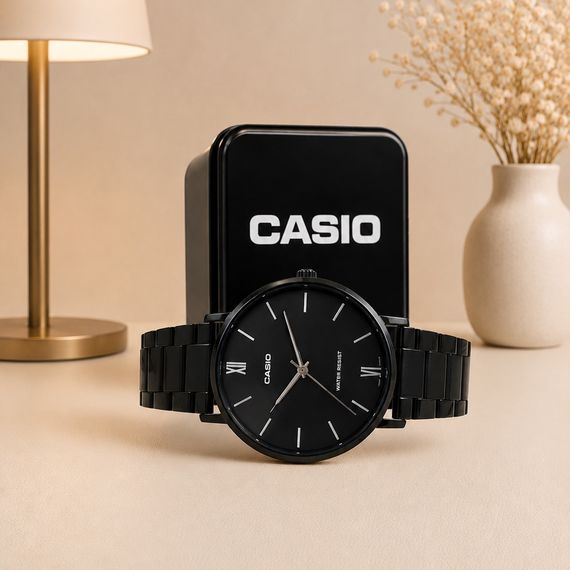Чоловічий годинник Casio MTP-VT01B-1B | Зображення 4