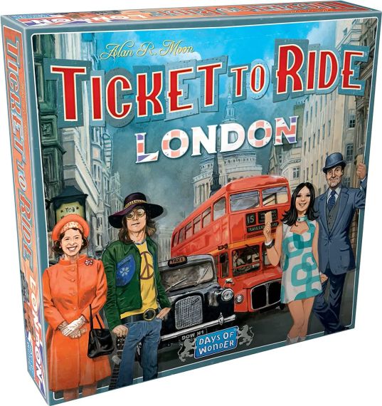 Настільна гра Ticket to Ride: London (Квиток на потяг: Лондон)