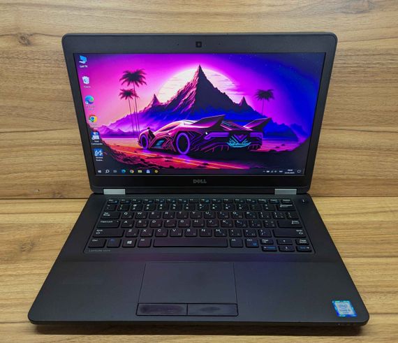 Ноутбук Dell Latitude E5470 / 14" (1920x1080) IPS / Intel Core i5-6200U (2 (4) ядра по 2.3 - 2.8 GHz) / 8 GB DDR4 / 240 GB SSD / Intel HD Graphics 520 / WebCam / Windows 10 б/в | Зображення 1