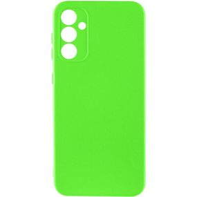 Чехол TPU GETMAN Liquid Silk Full Camera для Samsung Galaxy A55 Салатовый / Neon Green