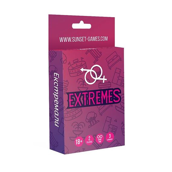 Эротическая игра для пар Sunset Games «Extremes» (UA, ENG, RU) | Зображення 2