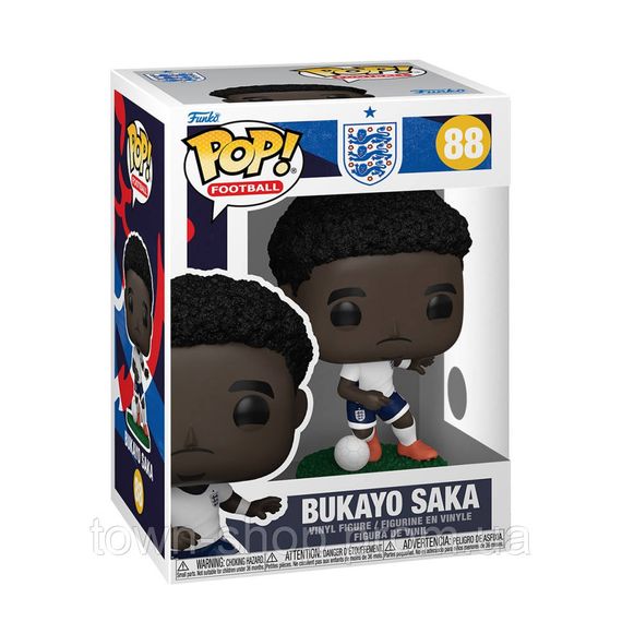 Игровая фигурка Букайо Сака FUNKO POP! 92719 серії "Футбол: Англія" | Зображення 1