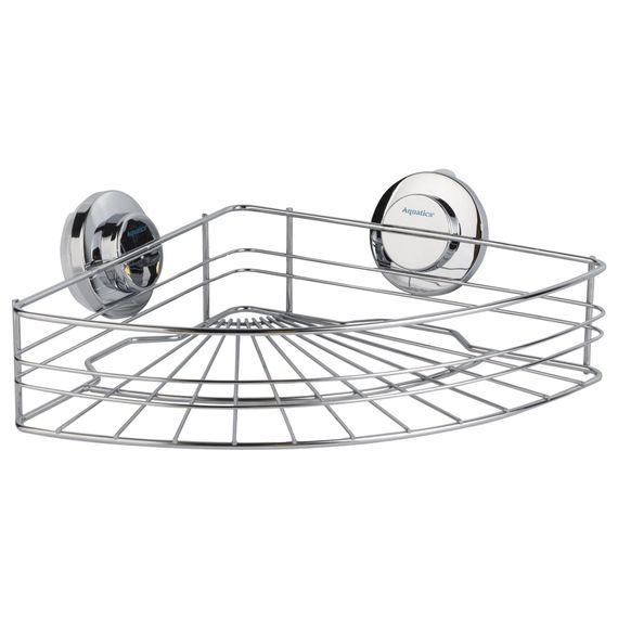 Кошик Aquatica на вакуумних присосках кутовий s38 294×210×90мм (9783831)