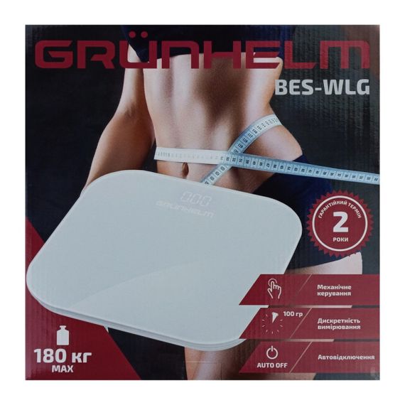 Фитнес-весы BES-WLG LED дисплей GRUNHELM | Зображення 3