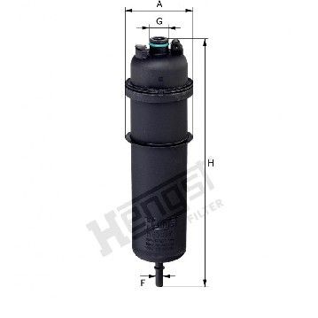 Фильтр топливный BMW G20 B47/B57 18- / G30 B47/B57 16- / G05 B47/B57 18-, Hengst, H600WK,