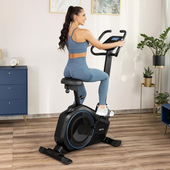 Велотренажер Gymtek XB6000 электромагнитный синий | Зображення 2