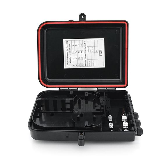 Муфта оптична Merlion ML-OP-F210-SC, IP65, герметична, for 16 SC simplex adaptor