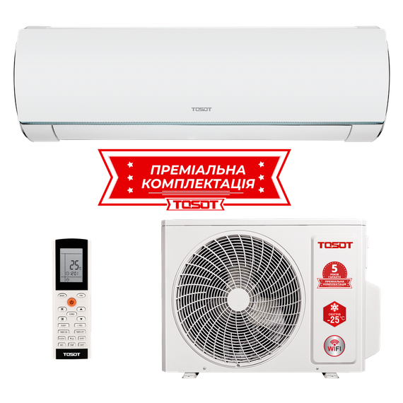 Кондиционер Tosot LYRA Winter Inverter R32 GF-12W2 (Инверторные сплит-системы) | Зображення 1