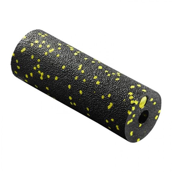 Масажний ролик (валик, роллер) 4FIZJO Mini Foam Roller 15 x 5.3 см Black/Yellow 4FJ0081 (P-5907222931790)