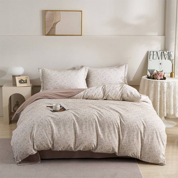 Постельное белье двуспальное из сатина L&M Print 14 21617 180х200 см