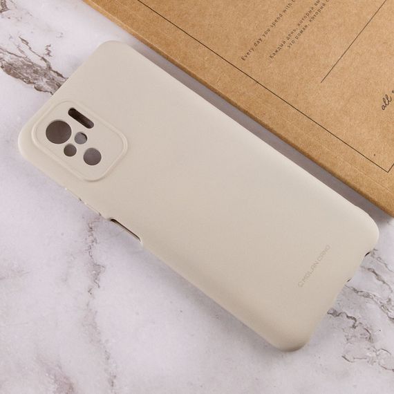 TPU чехол Molan Cano Smooth для Xiaomi Redmi Note 10 / Note 10s Сірий | Зображення 2