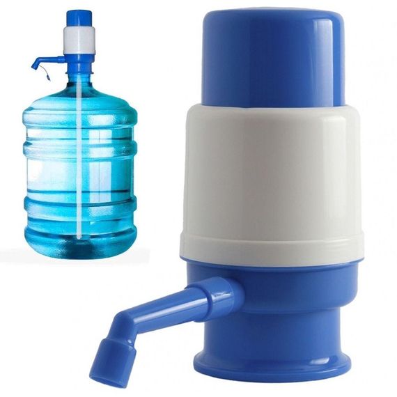 Механическая помпа для бутылированной воды / Ручная помпа на бутыль / Насос для бутля