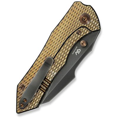 Нож Weknife High-Fin XL, Gold Titanium, Darkwash (WE24010-3) | Зображення 6
