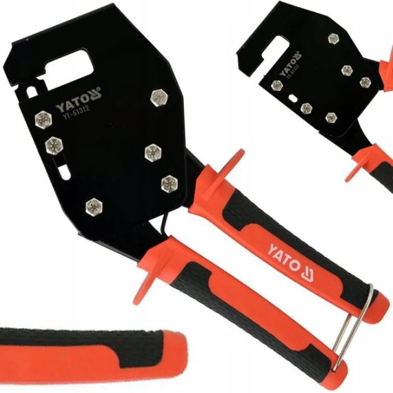 Щипці просікач кліщі для з'єднання профілю 0.8мм YATO YT-51312