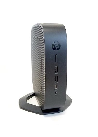 Неттоп HP t740 Thin Client USFF / AMD Ryzen V1756B (4 (8) ядра по 3.25 - 3.6 GHz) (аналог i7-7700T) / 8 GB DDR4 / 256 GB SSD M.2 / AMD Radeon RX Vega 8 Graphics / Win 10 Pro б/у | Зображення 1