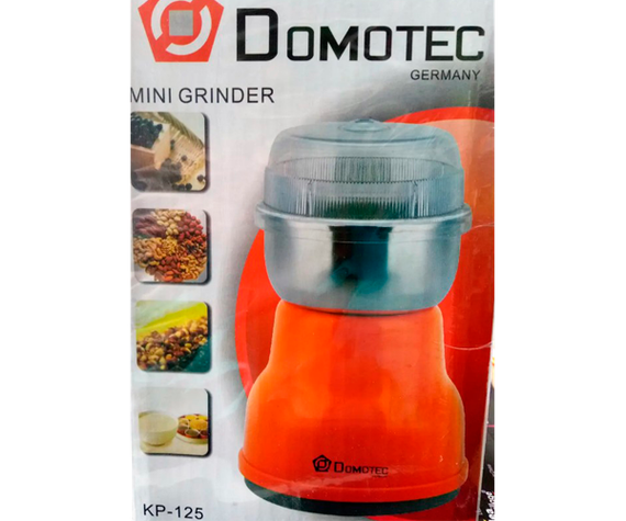 Електрична кавомолка роторна 150 г Domotec KP-125 оранжева 180W (lp-87436_234) | Зображення 5