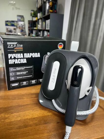 Відпарювач Zepline ZP-00222 Pro Сірий – з функцією самоочищення та сенсорне керування | Зображення 6