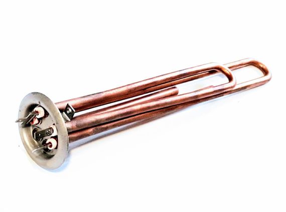 Тэн 2000w для бойлера Thermex (Термекс) на фланцэ D 63 мм с местом под анод М4 Kawai (Китай)