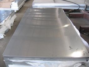 Лист нержавеющий 0,8 (1250х2500мм) AISI 304 (08Х18Н10) BA+PVC зеркальный в плёнке